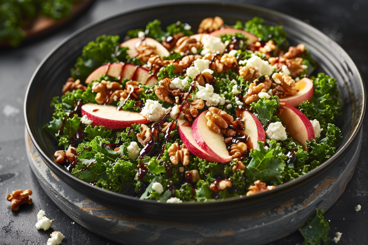 Recipe: Walnut, Kale, and Apple Salad – Issue 02