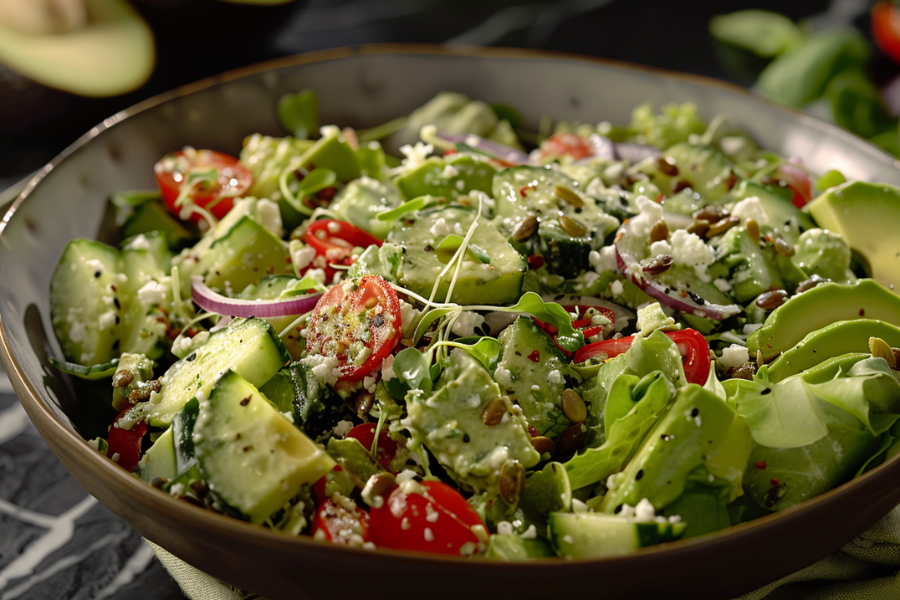 Dinner Tonight: Green Goddess Salad