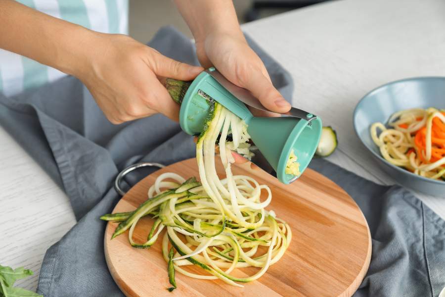 Lunch Today: Easy Zucchini Pad Thai