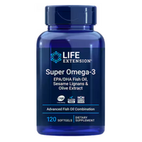 Thumbnail for SUPER OMEGA3 EPA DHA FISH OIL SESAME LIGNANS & OLIVE EXTRACT