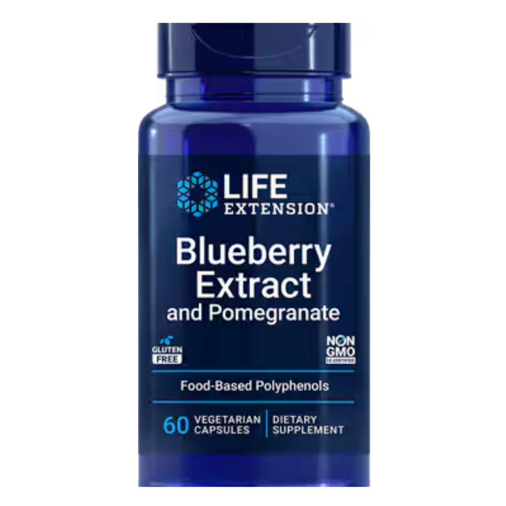 BLUEBERRY EXTRACT AND POMEGRANATE