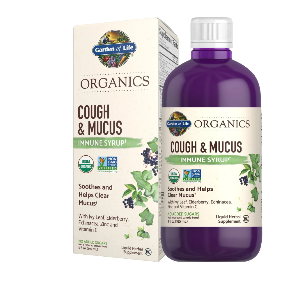 Organics Cough & Mucus Immune Syrup Liquid