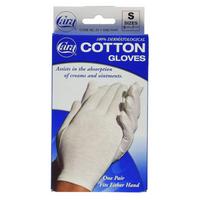 Thumbnail for CARA 100% Dermatological Cotton Gloves, Large