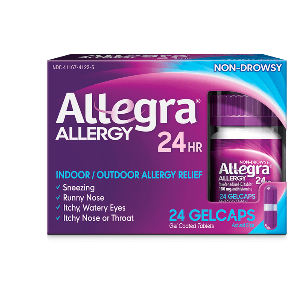 Allegra Allergy 24 Hour Gelcaps