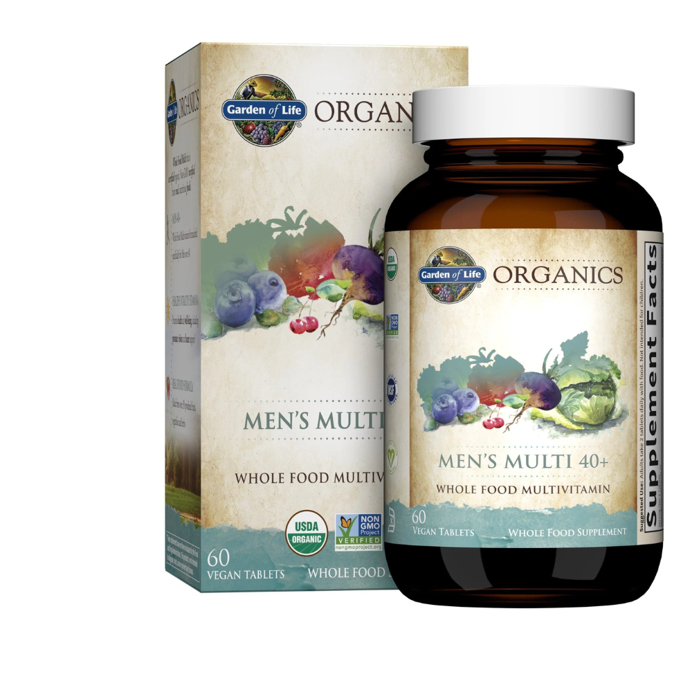 Organics Men's 40+ Multi Tablets