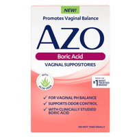 Thumbnail for AZO BORIC ACID SUPPOSITORIES