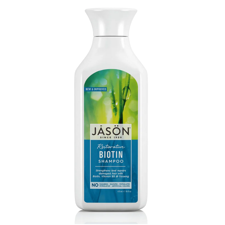 Pure Natural Shampoo Restorative Biotin - Jason