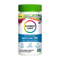 Thumbnail for Men's One 50+ Daily Multivitamin, High Potency - Rainbow Light