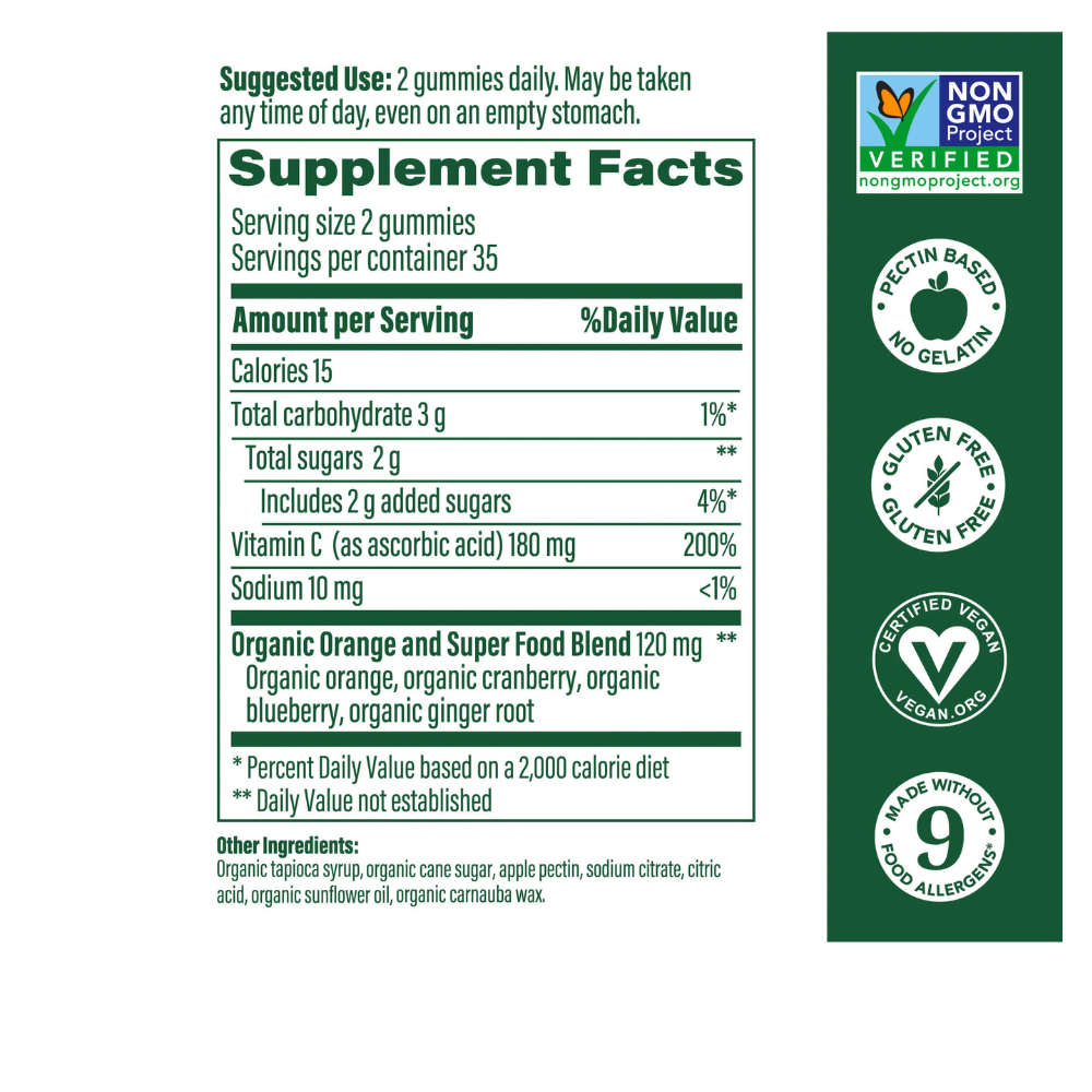C Defense Daily Immune Support Gummies