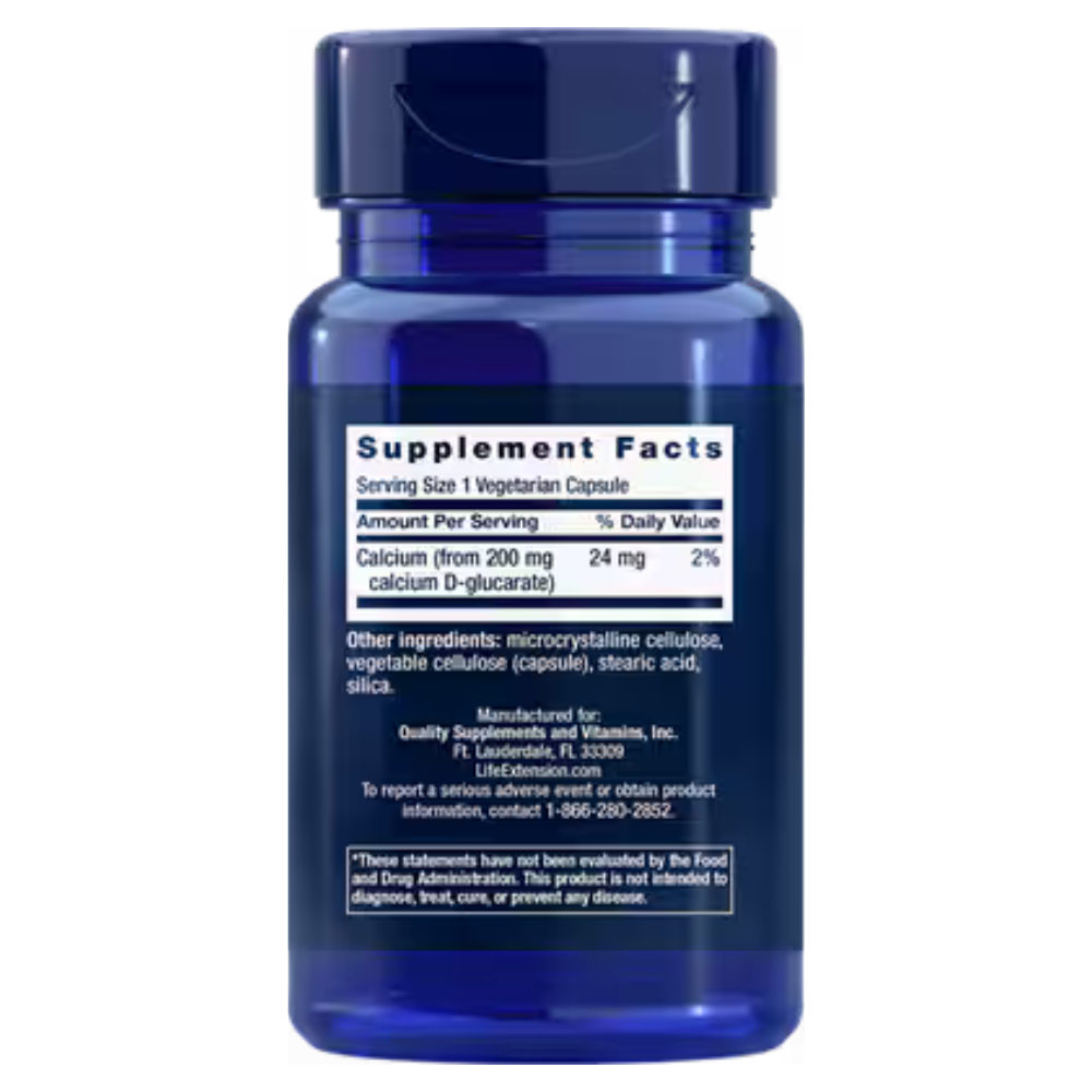 CALCIUM D-GLUCARATE 200 MG