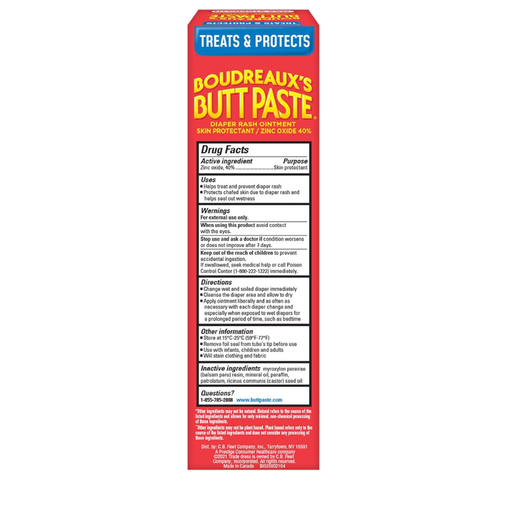 BOUDREAUX'S BUTT PASTE -Maximum Strength