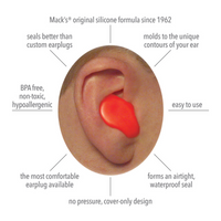 Thumbnail for Soft Moldable Silicone Putty Ear Plugs – Kids Size