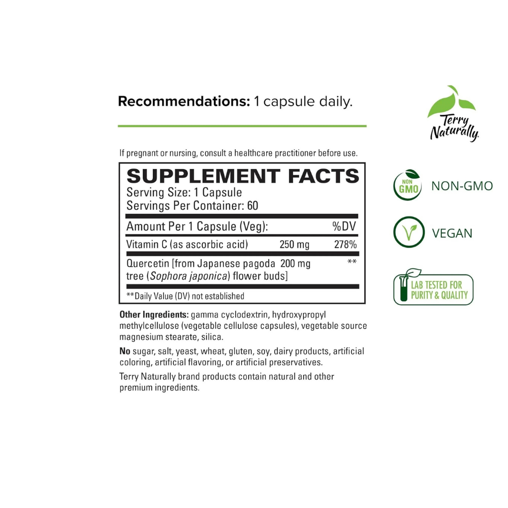 QUERCETIN WITH VITAMIN C EXTRA STRENGTH