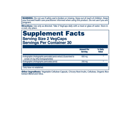 Andrographis Extract 600mg