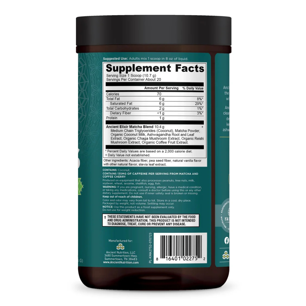 Ancient Elixirs Superfood Matcha