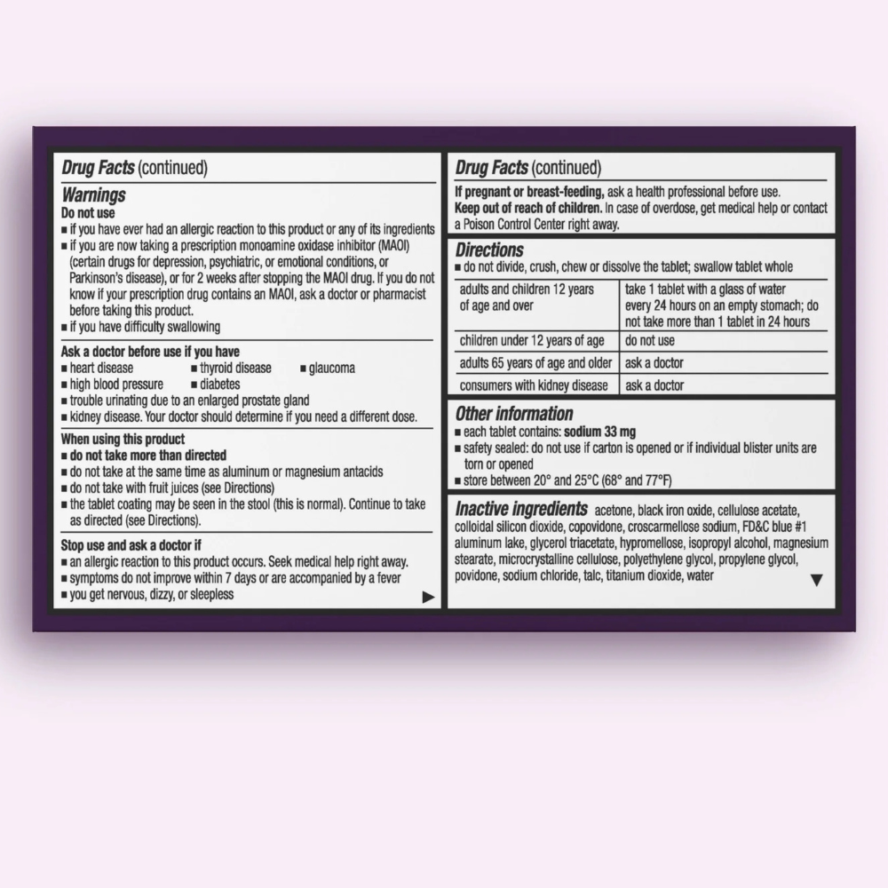 Allegra-D Allergy & Congestion 24 Hour Tablets