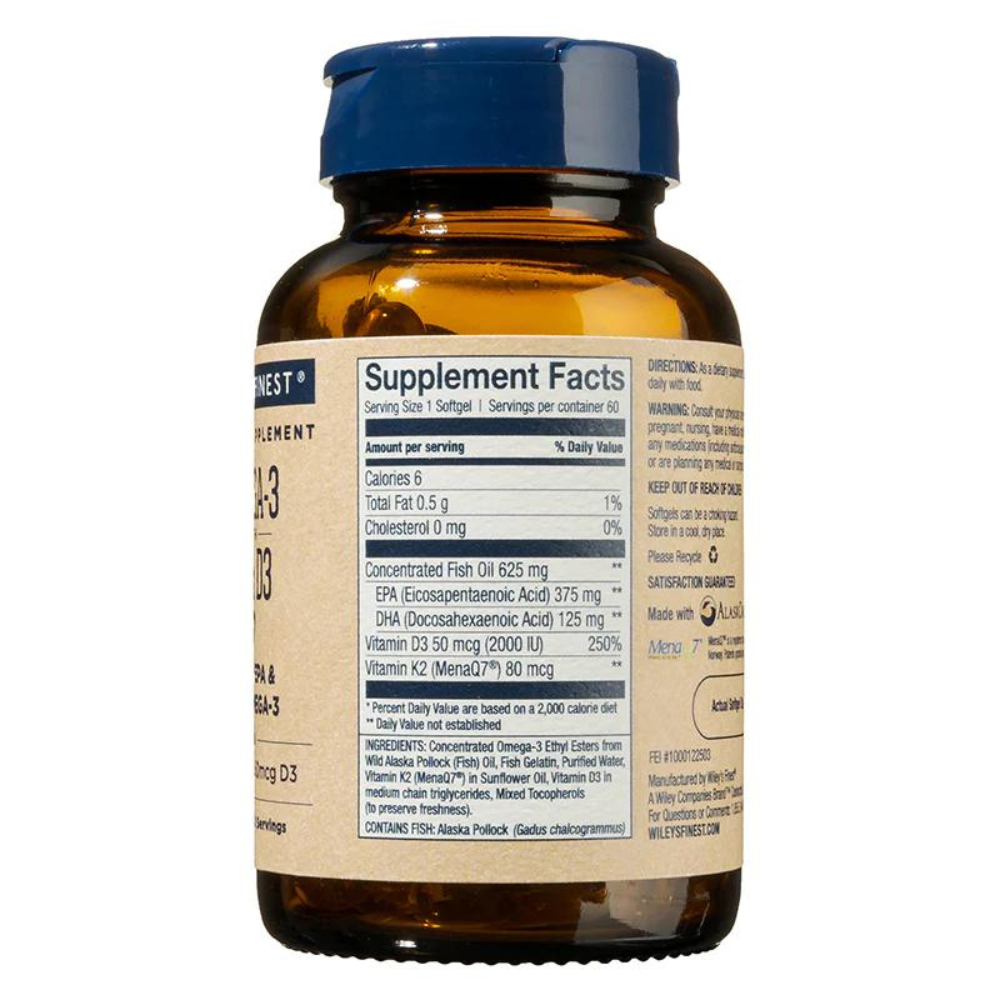 OMEGA 3 + K2 + D3
