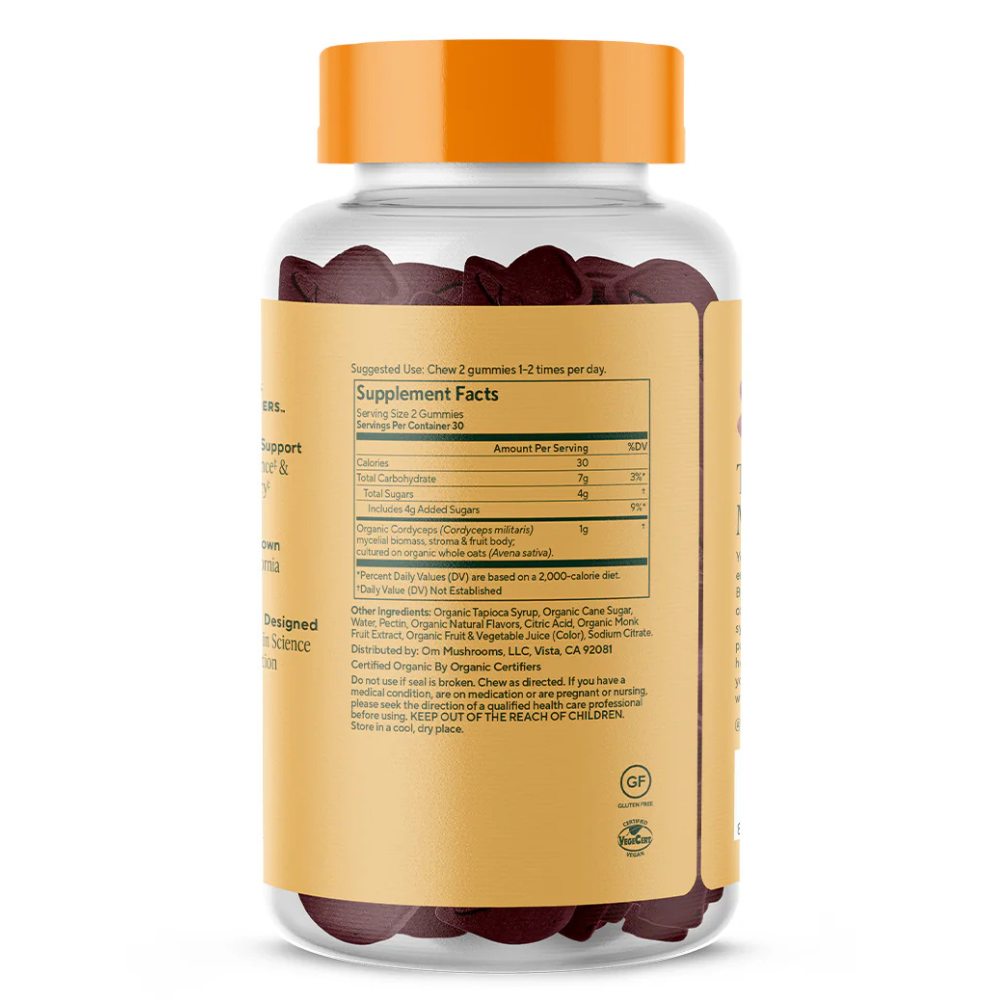 CORDYCEPS MUSHROOM GUMMIES