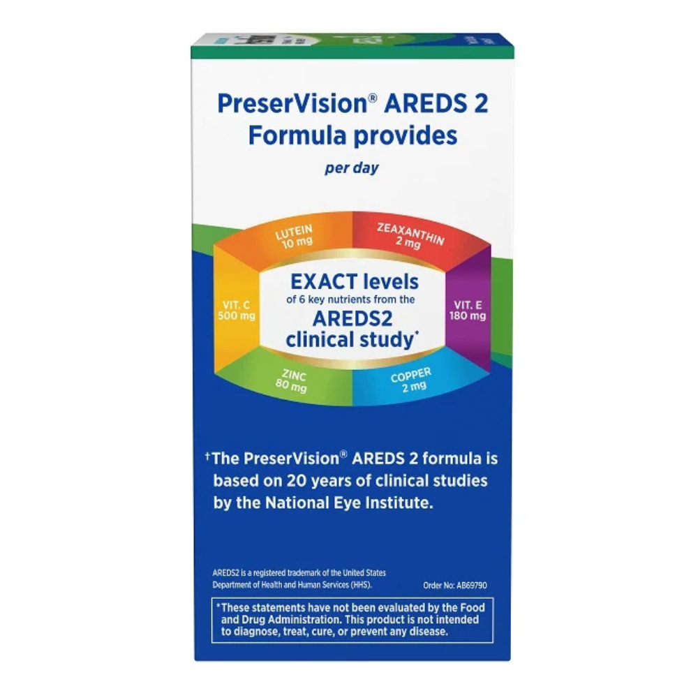PreserVision AREDS 2 Formula Eye Vitamins