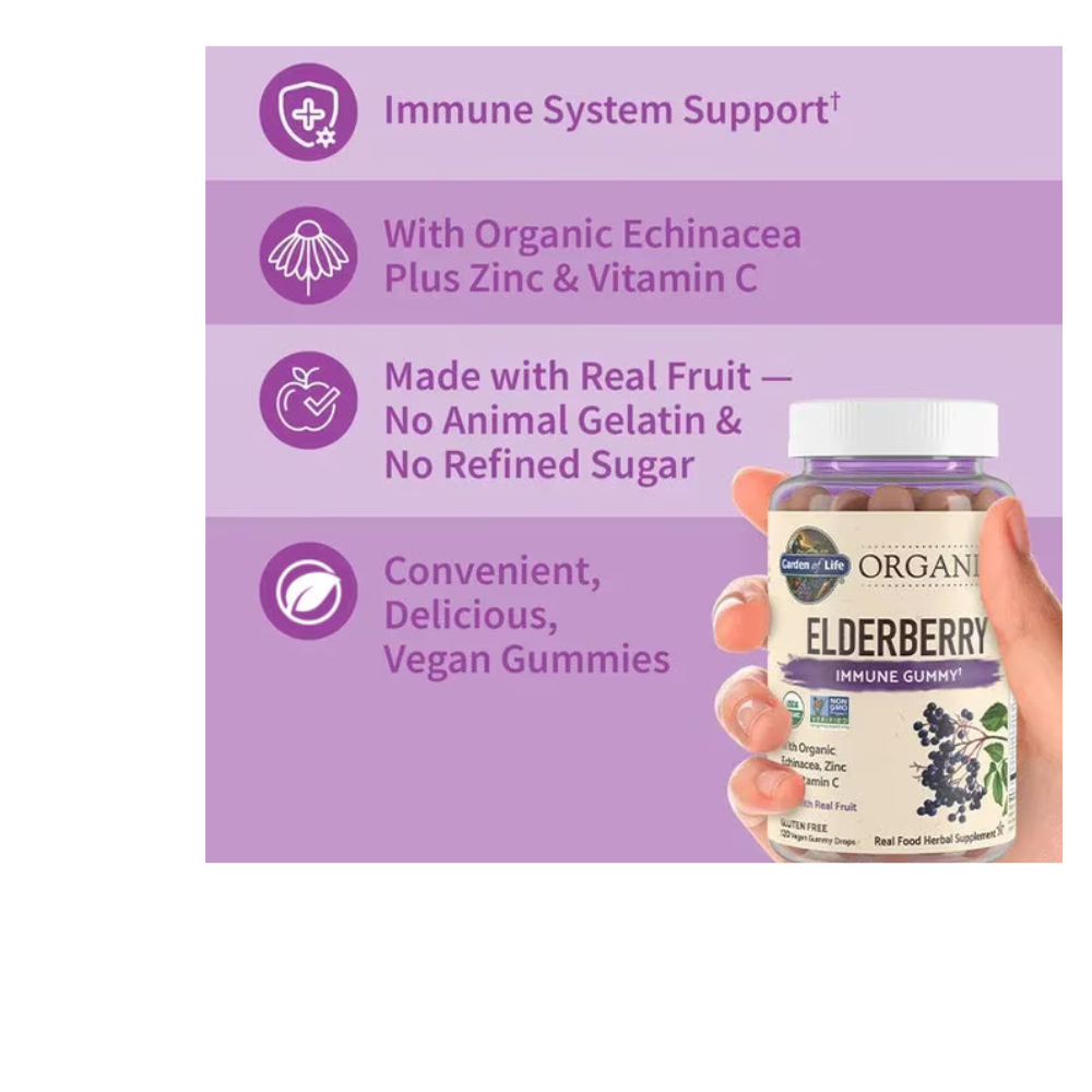 Organics Elderberry Immune Gummy