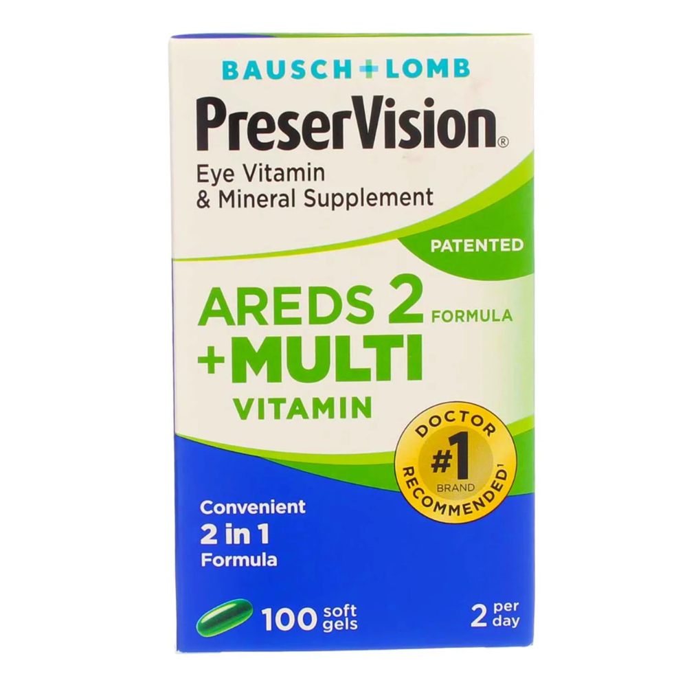 PreserVision AREDS 2 Formula + Multivitamin Supplement