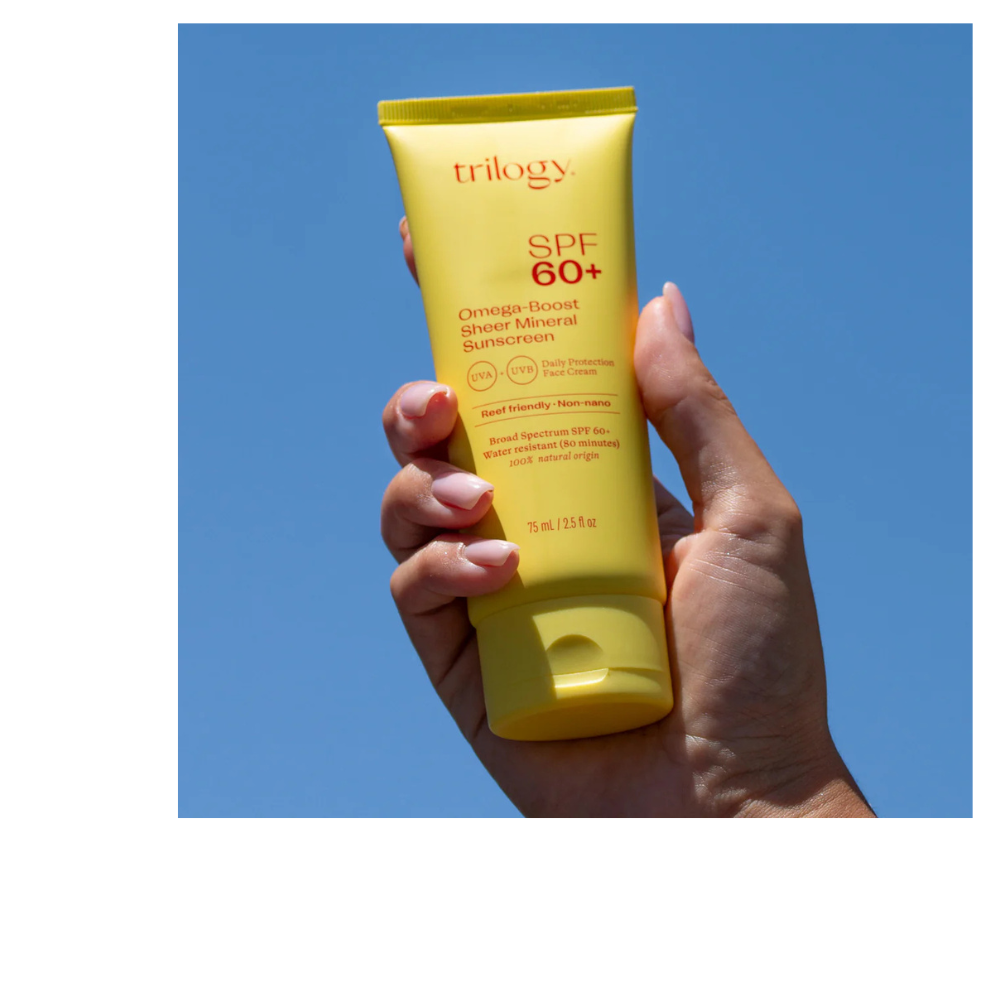 SPF 60+ OMEGA BOOST SHEER MINERAL SUNSCREEN