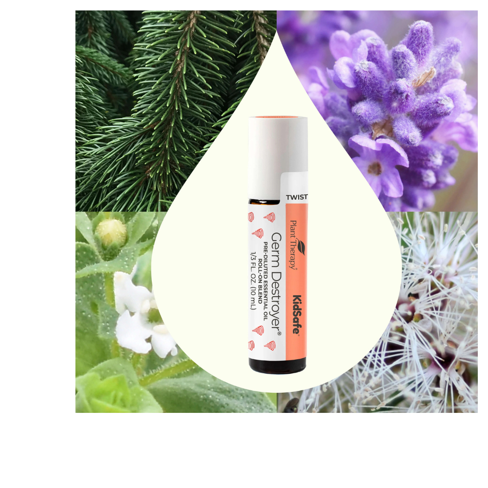 GERM DESTROYER KIDSAFE ESSENTIAL OIL PRE- DILUTED ROLL- ON