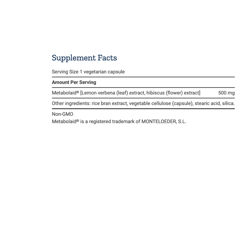 BODY TRIM AND APPETITE CONTROL