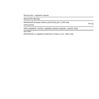 Thumbnail for Standardized European Bilberry Extract 100 MG