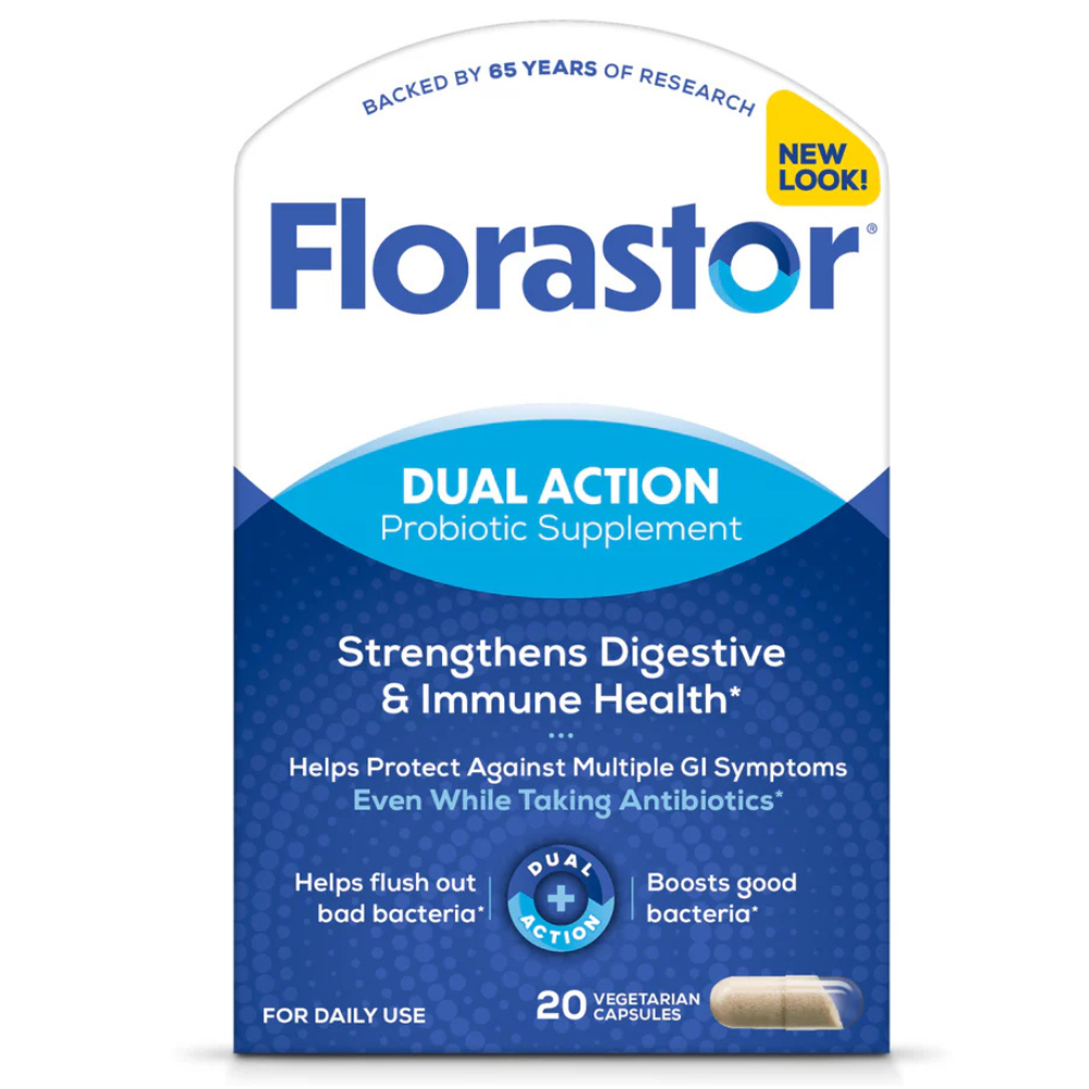 Florastor Dual Action Probiotic Supplement