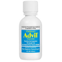 Thumbnail for Children's Advil Suspension Dye-free Blue Raspberry