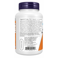 Thumbnail for L-Lysine 500 mg Veg Capsules