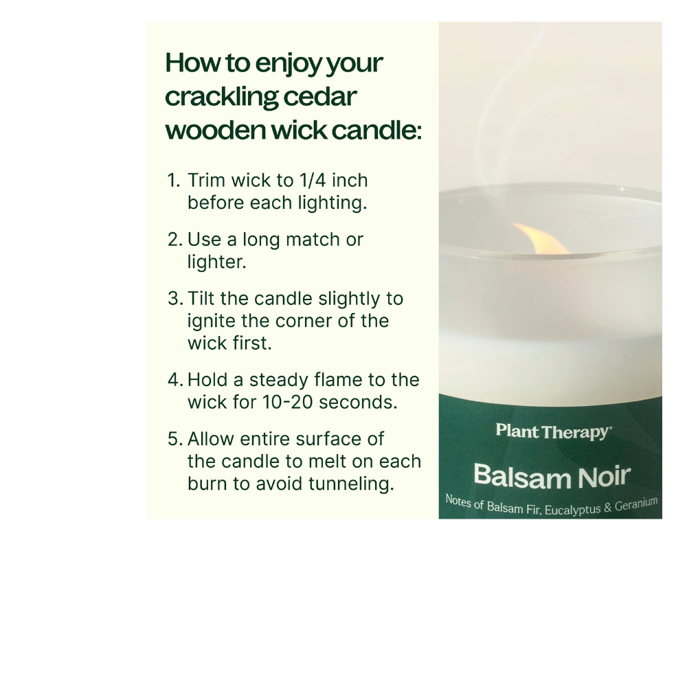 BALSAM NOIR NATURALLY SCENTED CANDLE