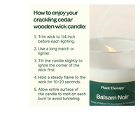 Thumbnail for BALSAM NOIR NATURALLY SCENTED CANDLE