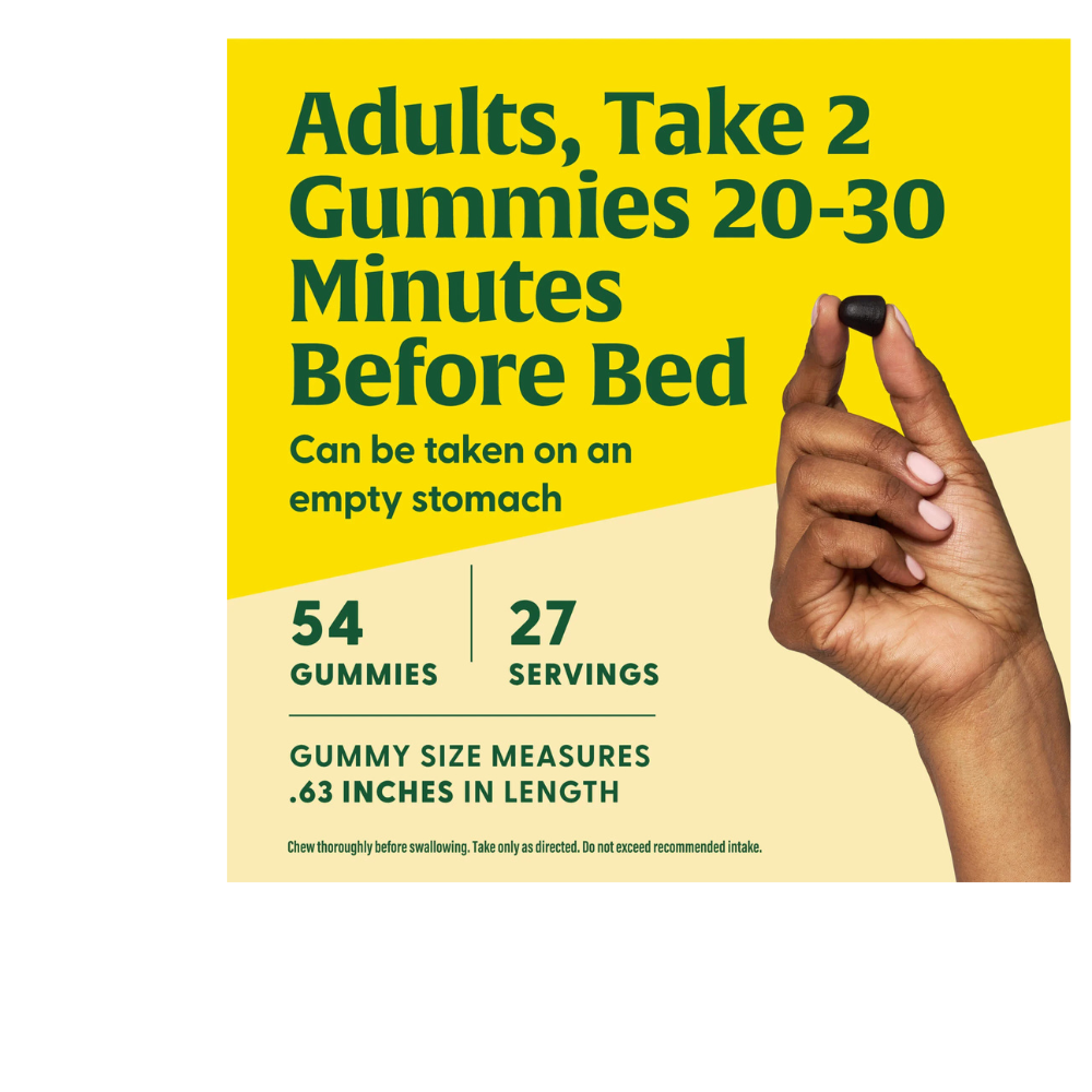 Melatonin Sleep Gummies, 3mg