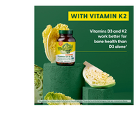 Thumbnail for Vitamin D3 5000 IU (125 mcg) plus K & K2