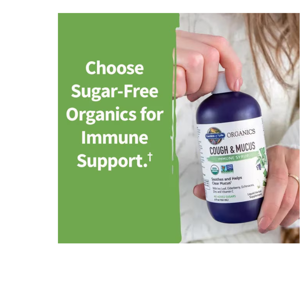Organics Cough & Mucus Immune Syrup Liquid