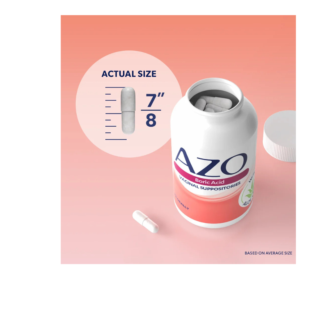 AZO BORIC ACID SUPPOSITORIES