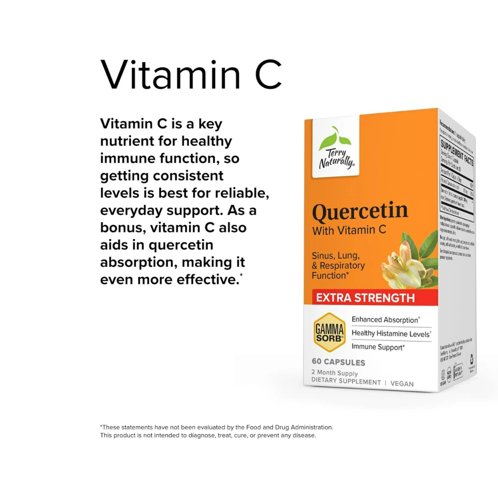 QUERCETIN WITH VITAMIN C EXTRA STRENGTH