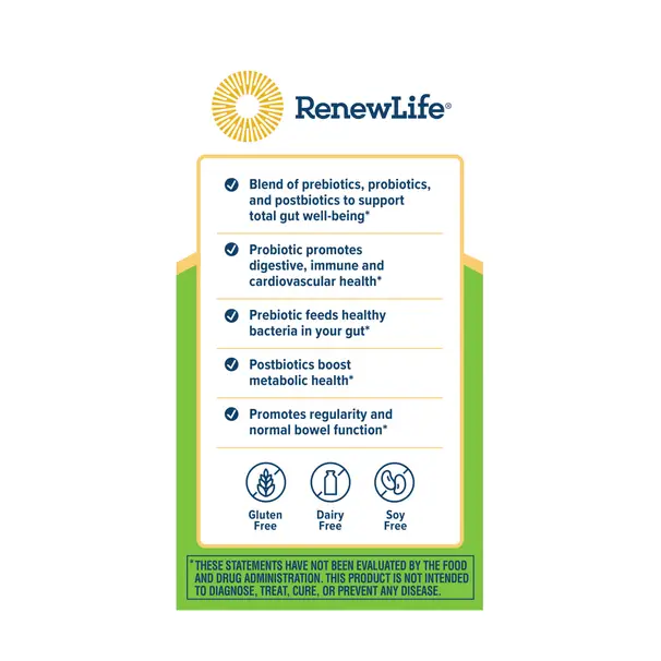 Metabolic Boost Pre + Pro + Postbiotic - Renew Life