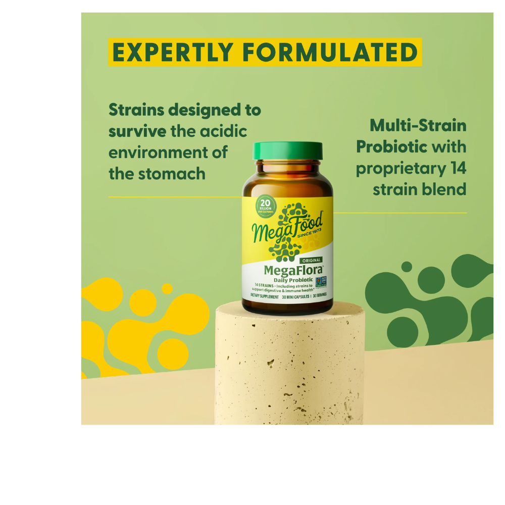 MegaFlora Probiotic Original - 14 Strains - 20 Billion live cultures