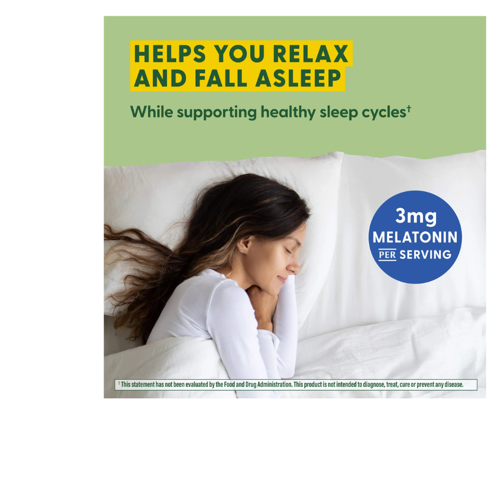 Melatonin Sleep Gummies, 3mg
