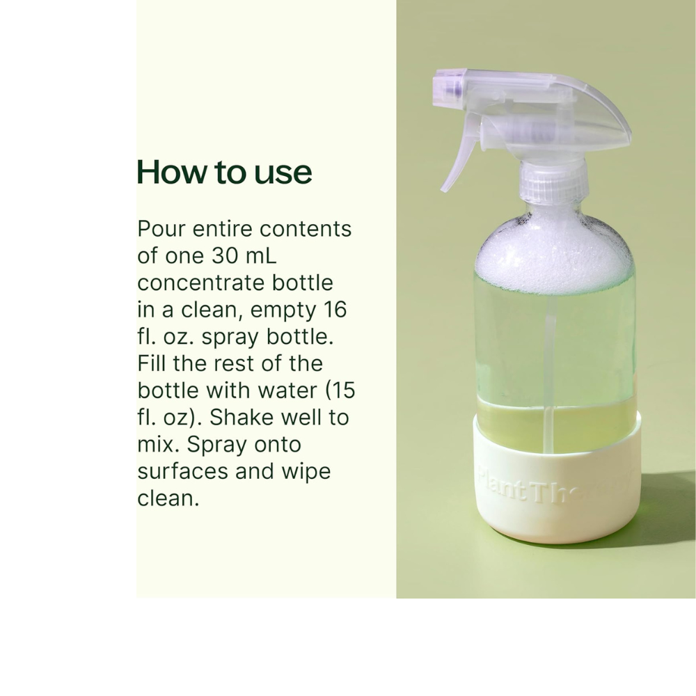 Glass Spray Bottle with Chamomile Sleeve