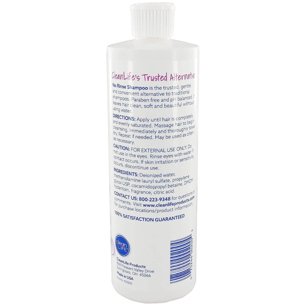 NO RINSE SHAMPOO