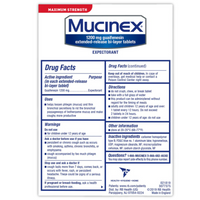 Thumbnail for Maximum Strength Mucinex Extended-Release Bi-Layer Tablets