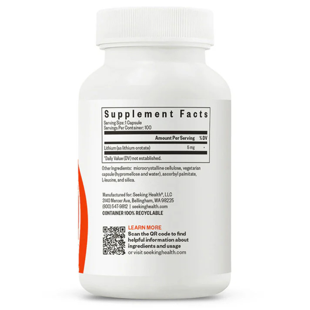 Lithium Orotate, 5 mg