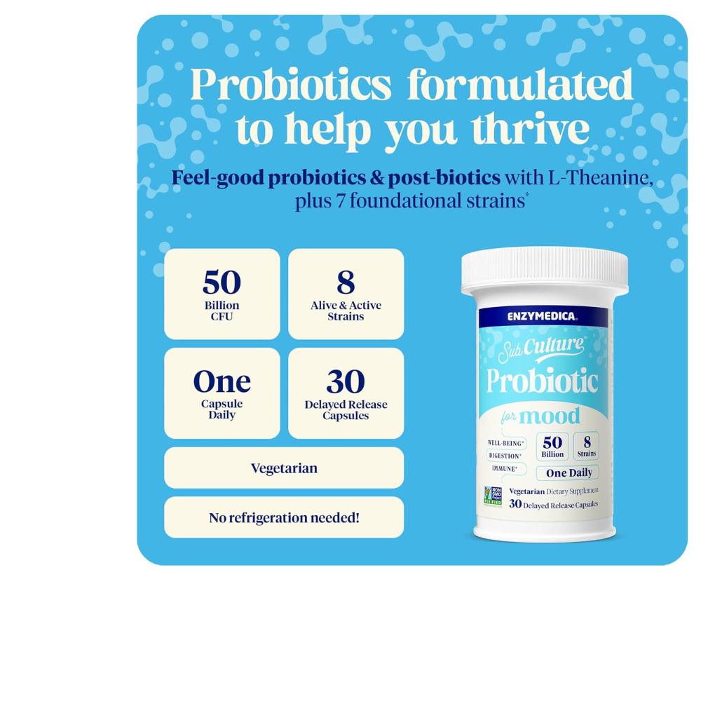 SubCulture Probiotic for Mood