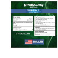 Thumbnail for Mentholatum Original Chest Rub Ointment