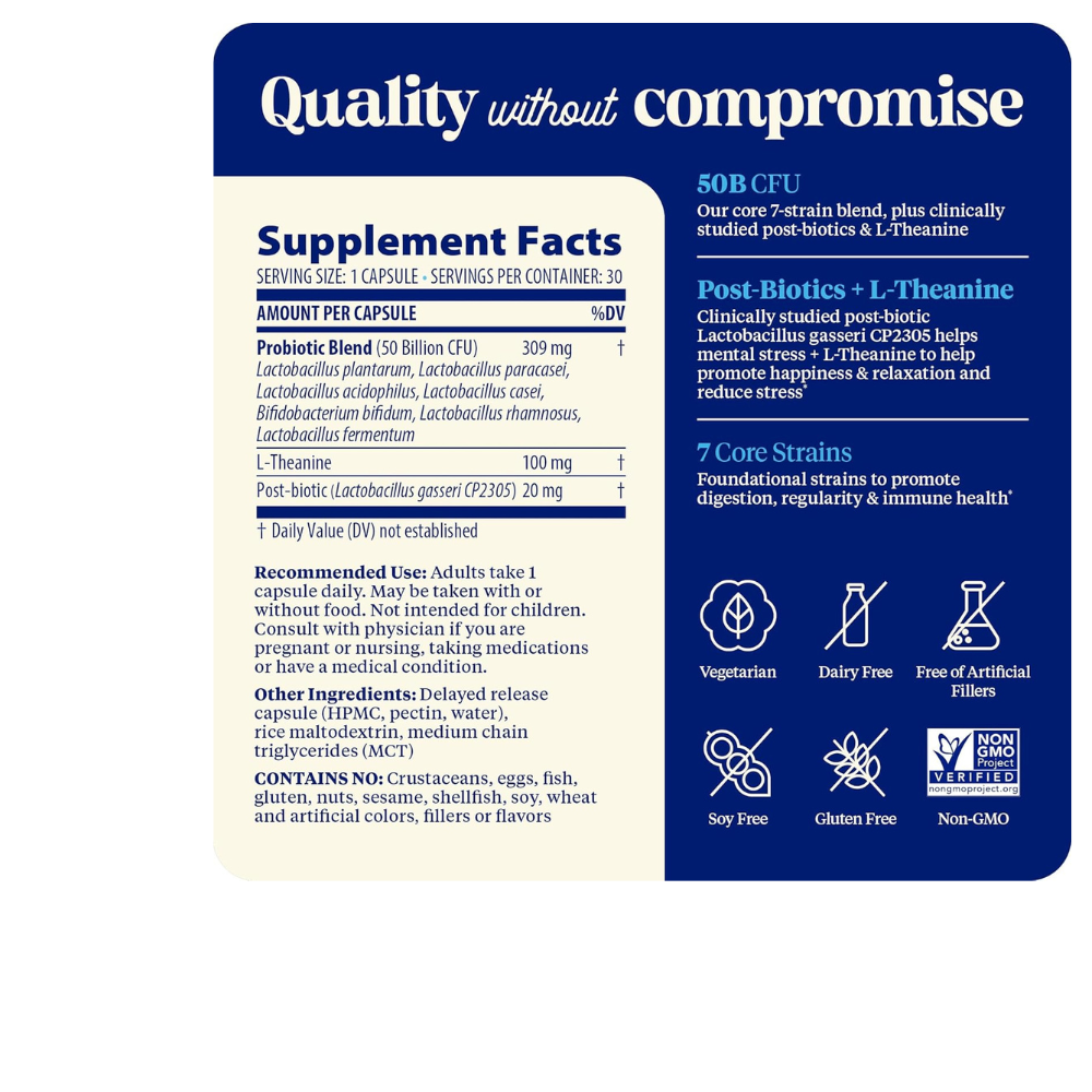 SubCulture Probiotic for Mood