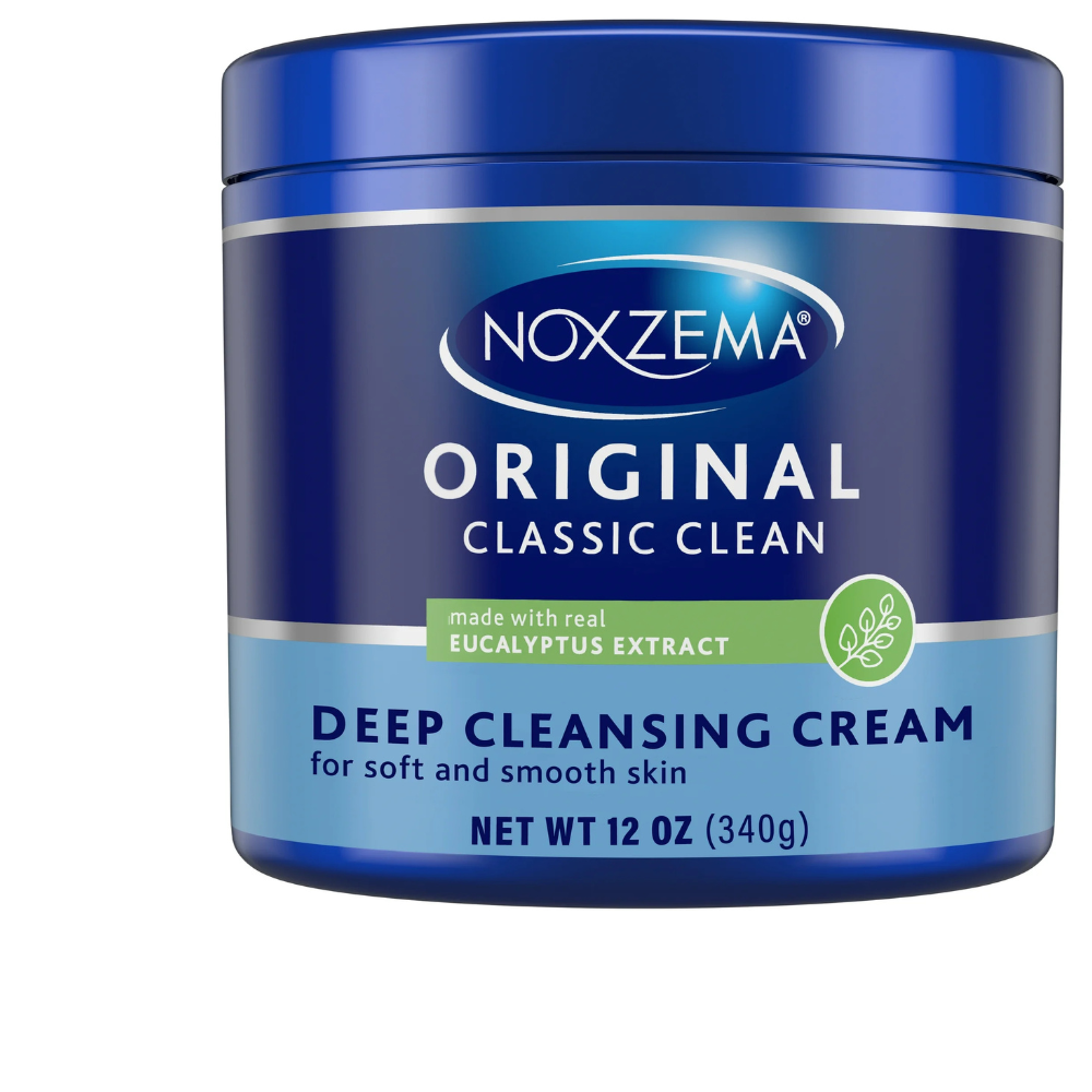 Noxzema Original Facial Cleanser Cream, Daily Deep Face Cleansing for All Skin Types